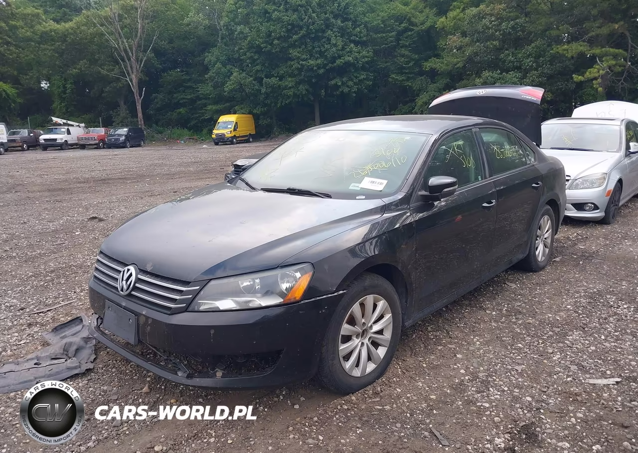 2013 Volkswagen Passat 2.5L S VIN:1VWAP7A31DC013908 - 2