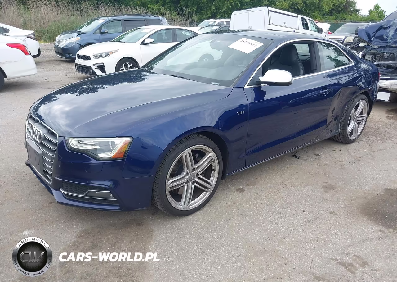 2014 Audi S5 3.0T Premium Plus VIN:WAUCGAFR7EA018465 - 2