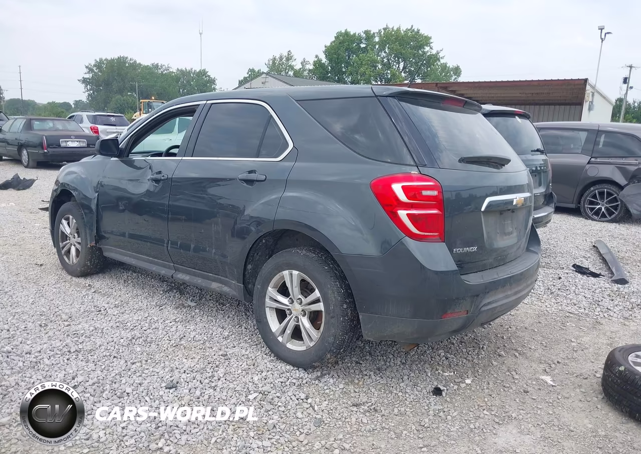 2017 Chevrolet Equinox Ls VIN:2GNALBEK1H1592629 - 3