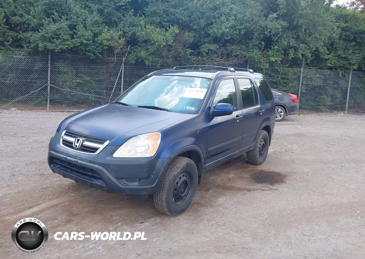 2004 Honda Cr-V Ex VIN:JHLRD78854C017141 - 2