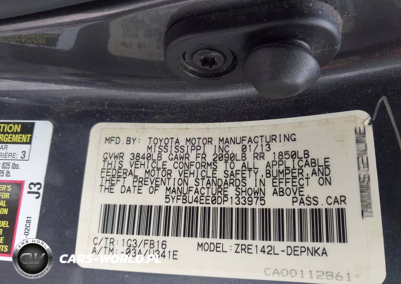 2013 Toyota Corolla Le VIN:5YFBU4EE0DP133975 - 9