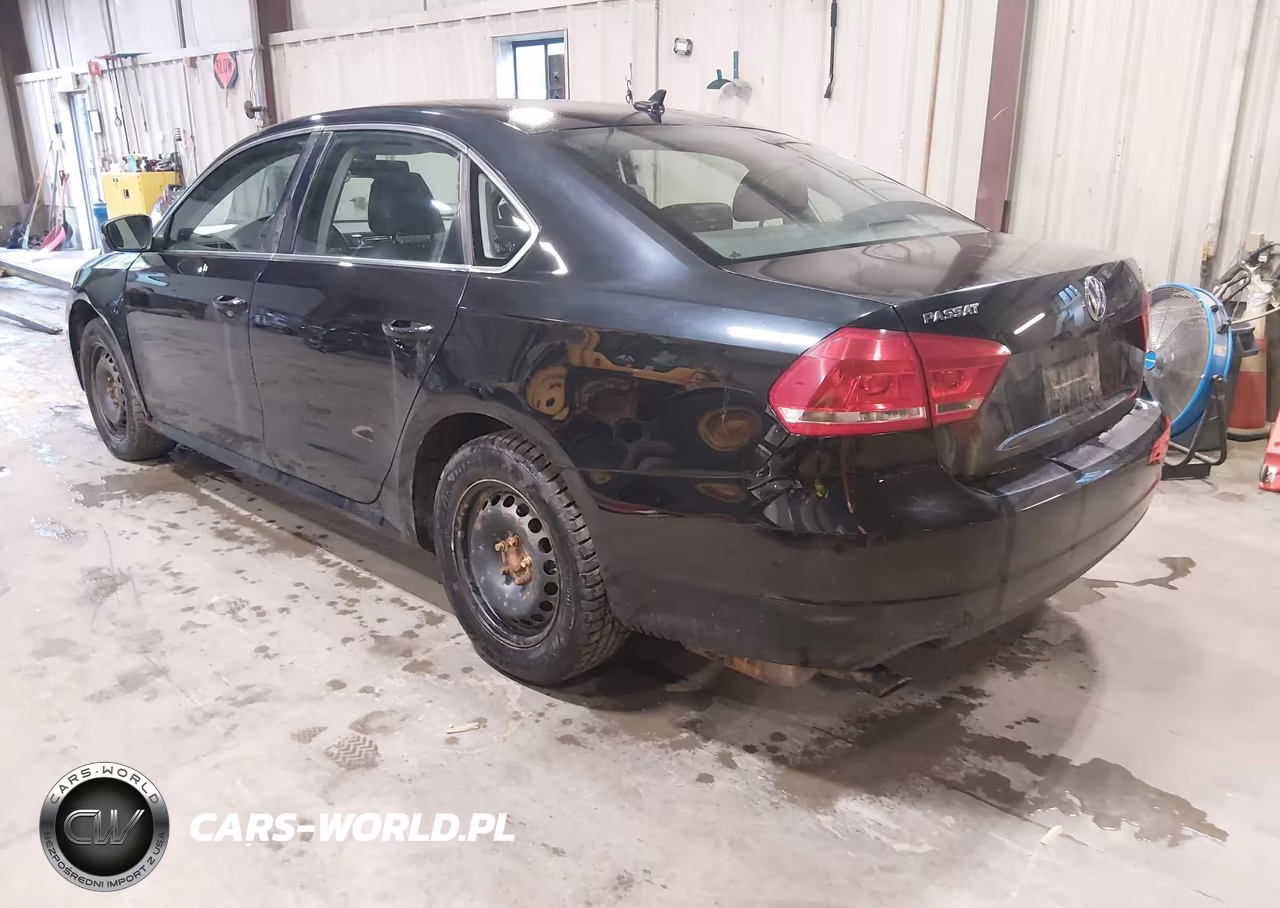 2013 Volkswagen Passat 2.5L Se VIN:1VWBP7A39DC043341 - 3