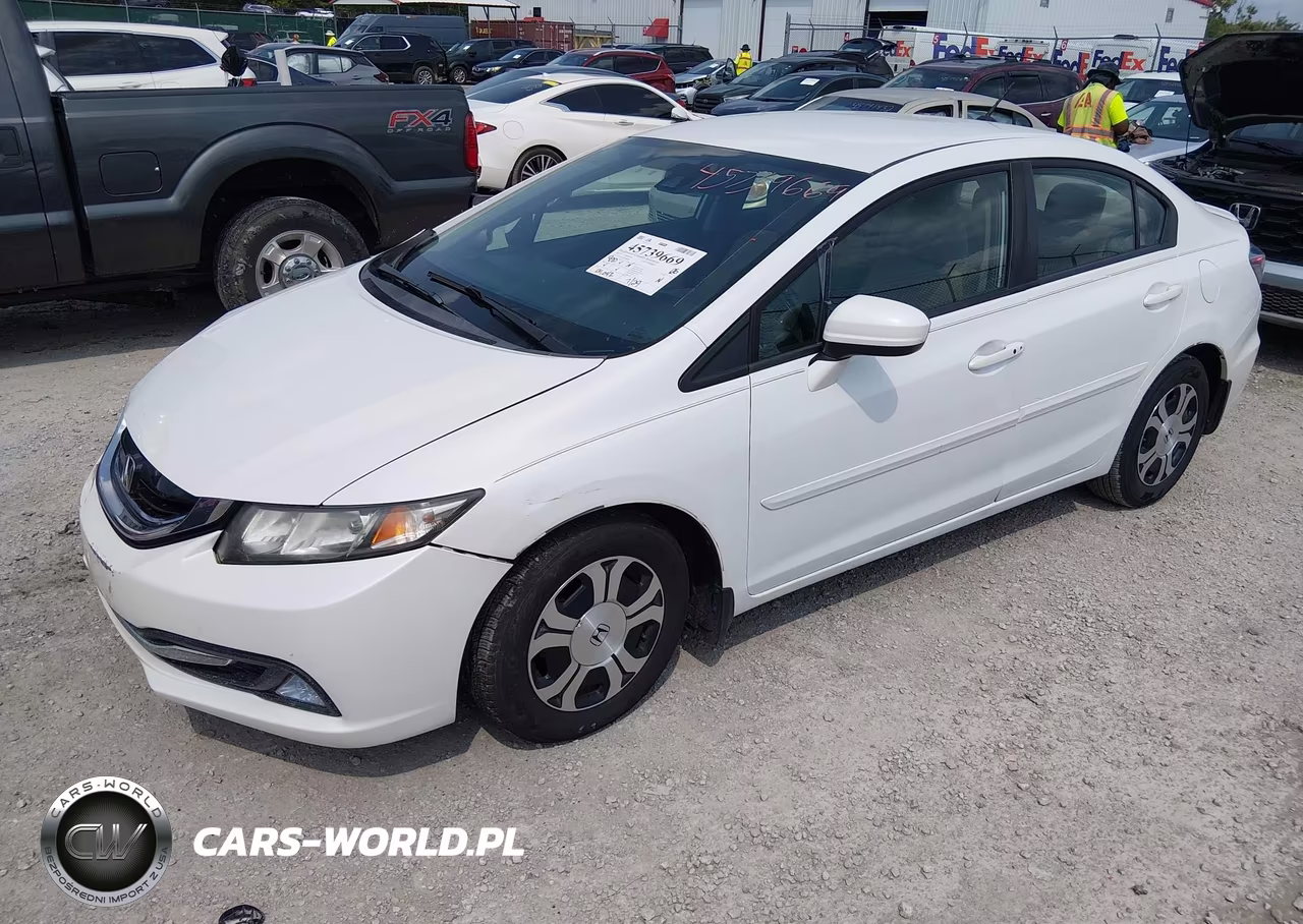 2014 Honda Civic Hybrid VIN:19XFB4F36EE000807 - 2