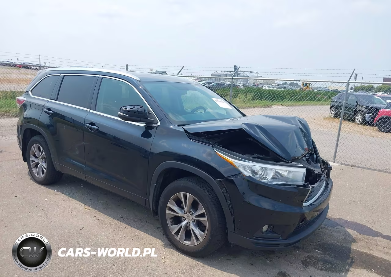 2015 Toyota Highlander Xle V6 – zdjęcie 1 z 16