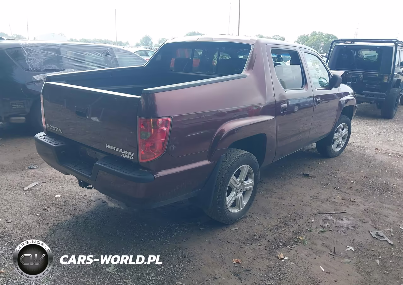 2009 Honda Ridgeline Rtl VIN:5FPYK16559B106925 - 4