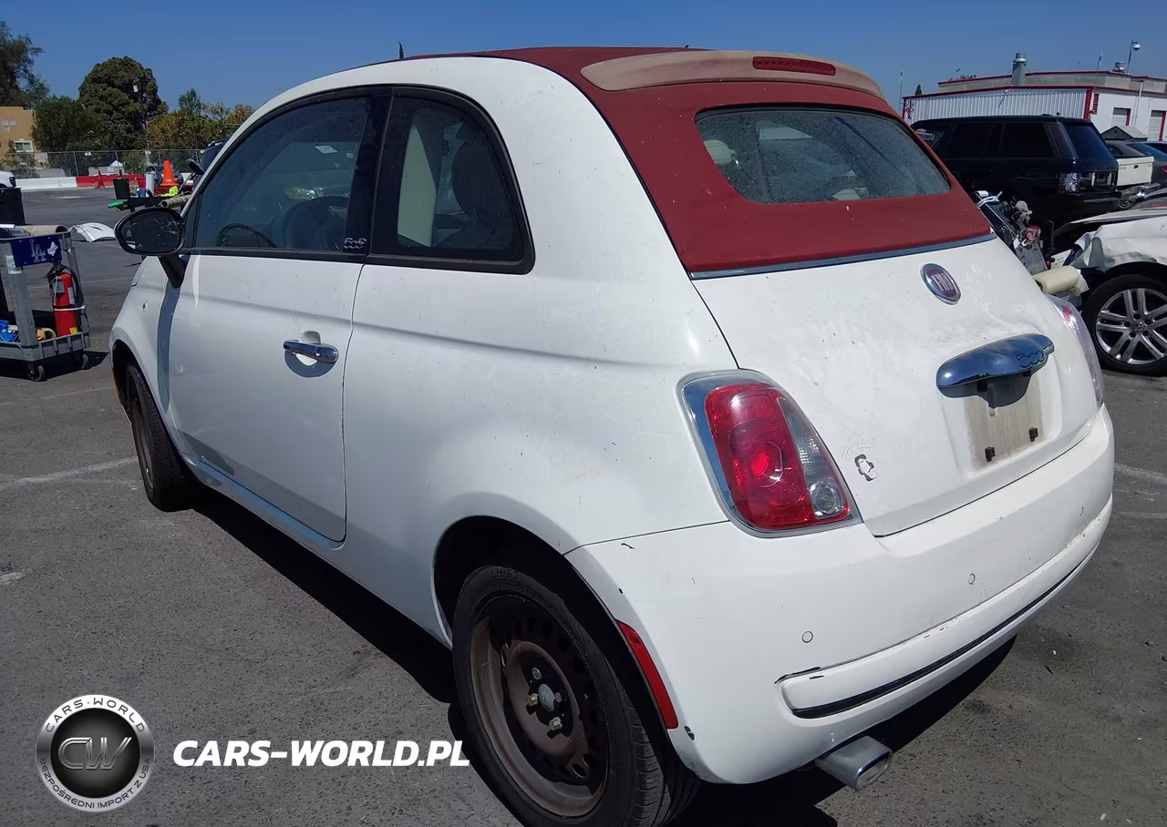 2013 Fiat 500C Pop VIN:3C3CFFDR9DT674376 - 3