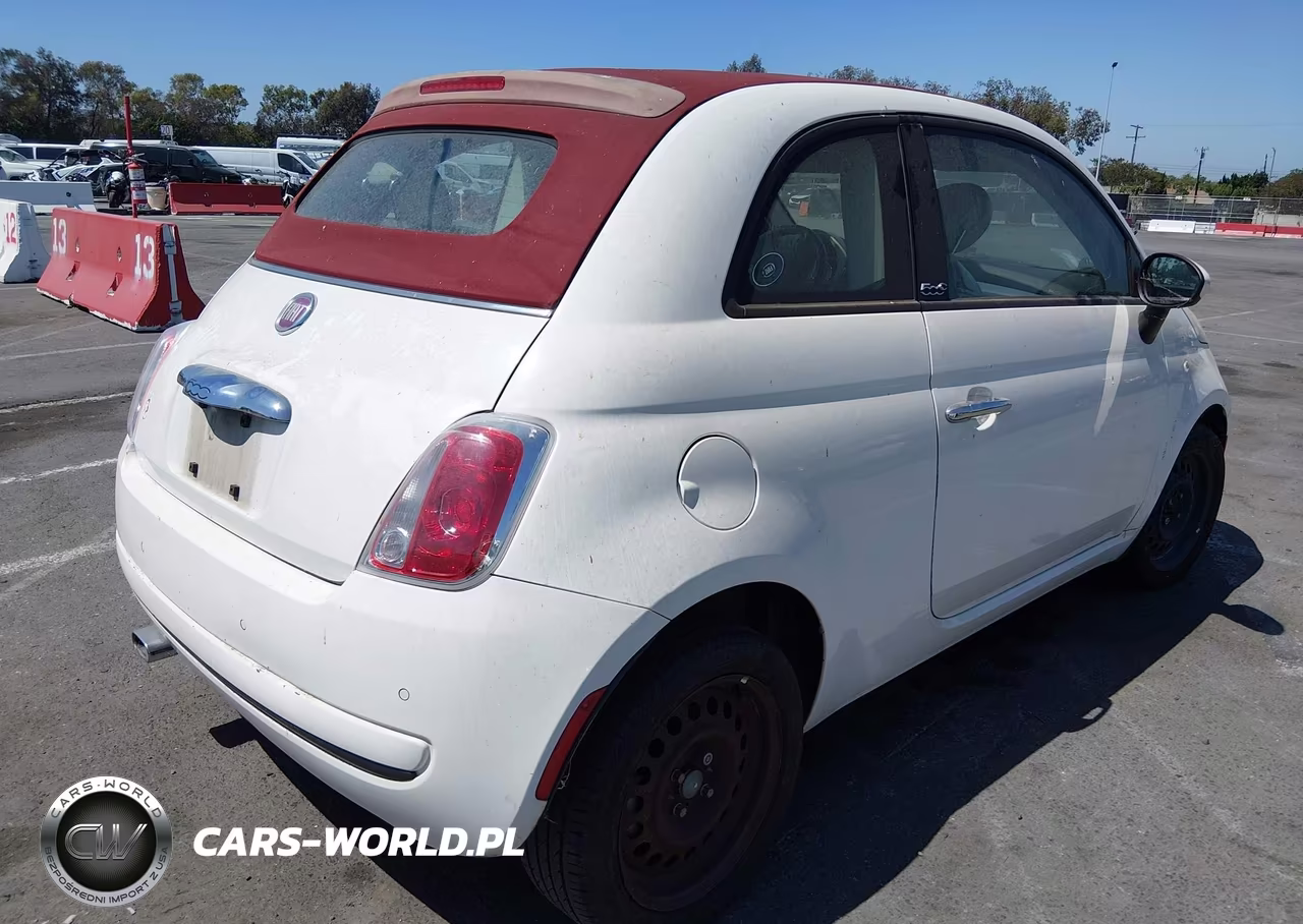 2013 Fiat 500C Pop VIN:3C3CFFDR9DT674376 - 4