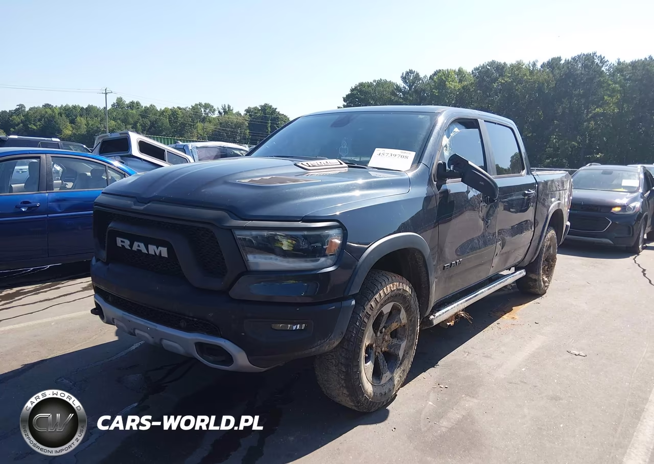 2019 Ram 1500 Rebel 4X4 5'7 Box VIN:1C6SRFLT7KN923872 - 2