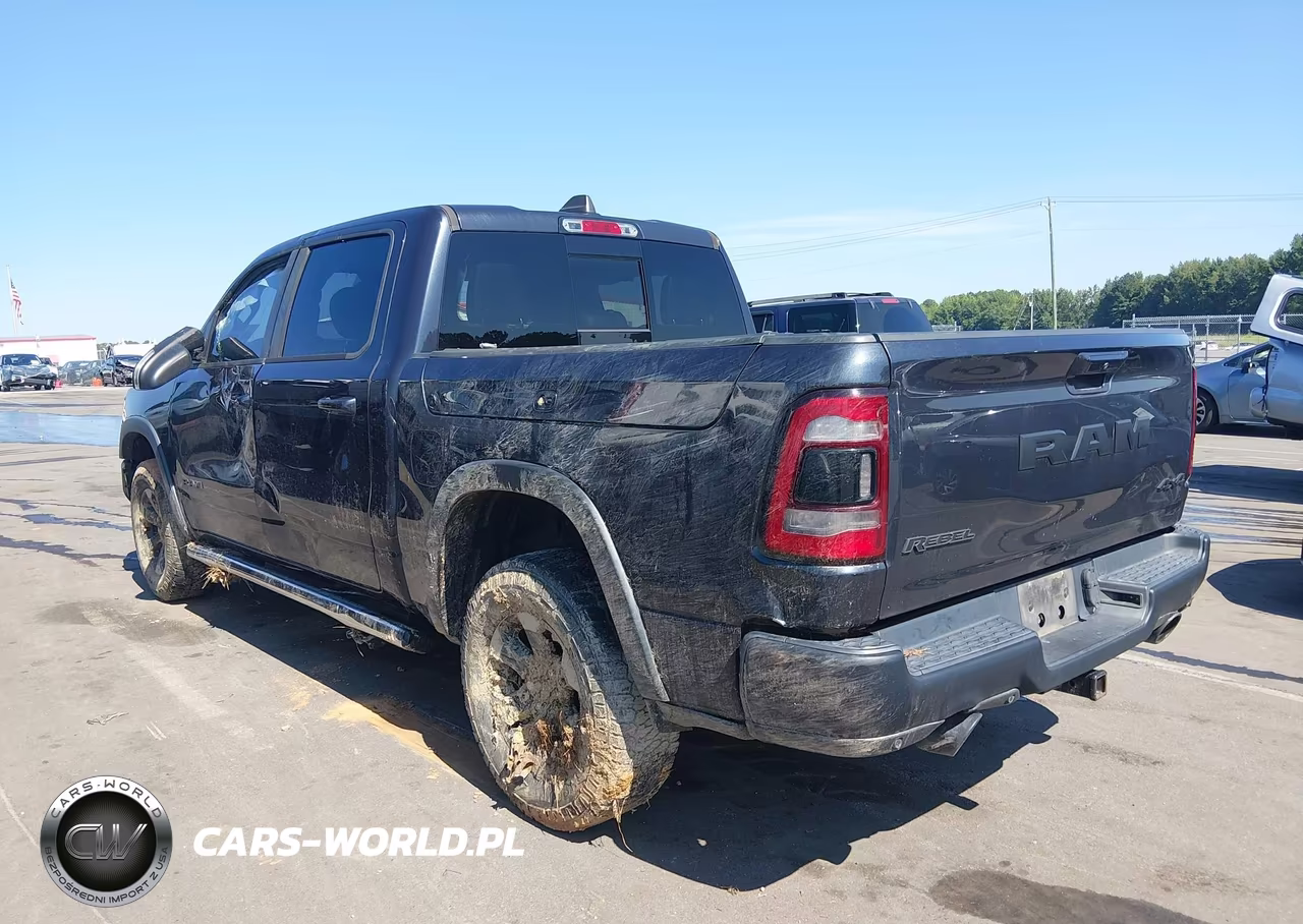 2019 Ram 1500 Rebel 4X4 5'7 Box VIN:1C6SRFLT7KN923872 - 3