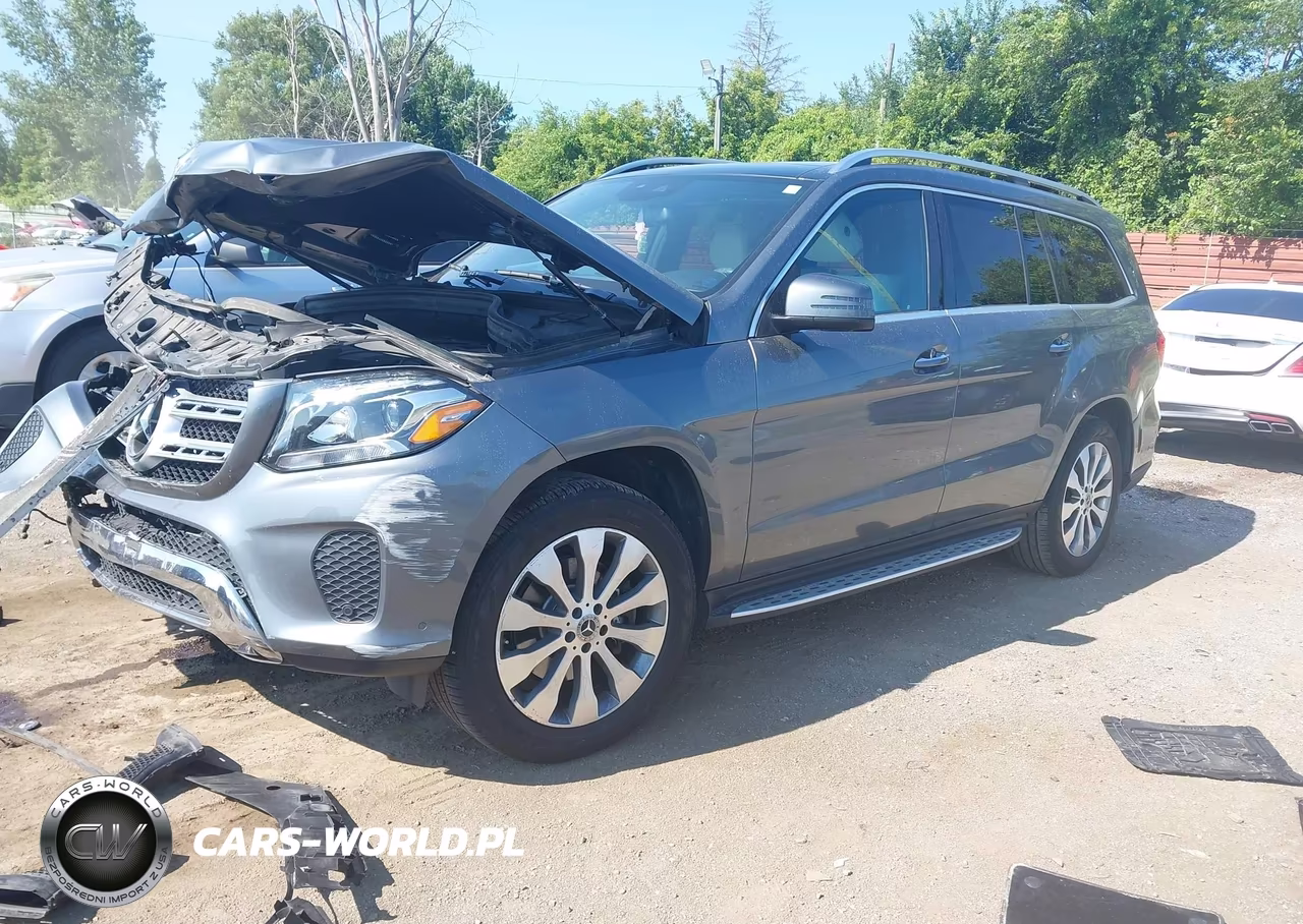 2017 Mercedes-Benz Gls 450 4Matic VIN:4JGDF6EE7HA945584 - 2