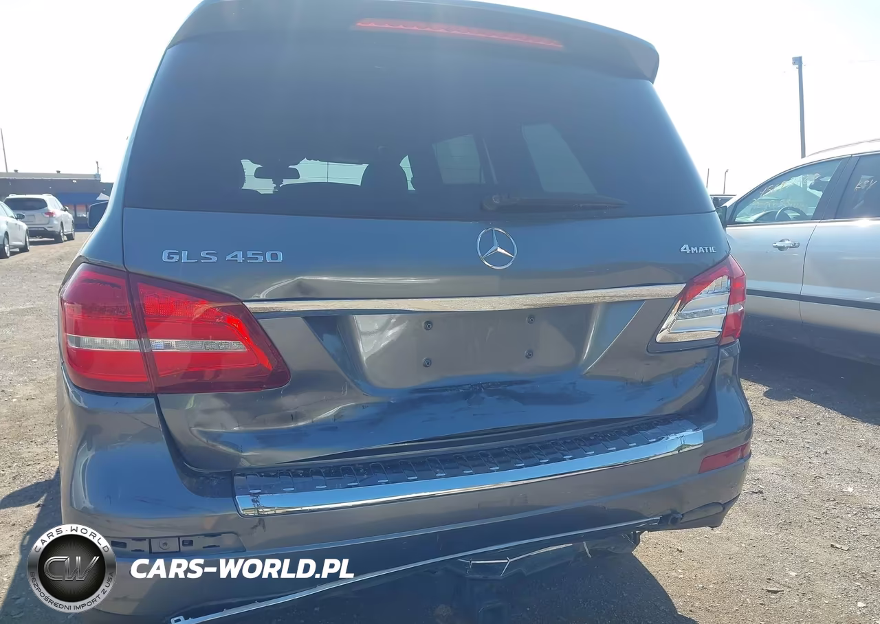 2017 Mercedes-Benz Gls 450 4Matic VIN:4JGDF6EE7HA945584 - 6