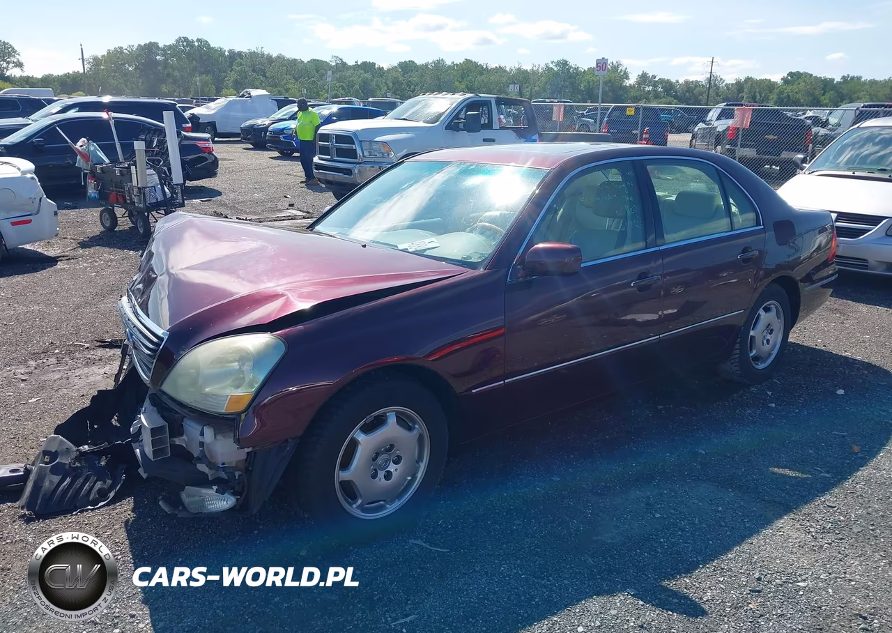 2002 Lexus Ls 430 VIN:JTHBN30F920085311 - 2