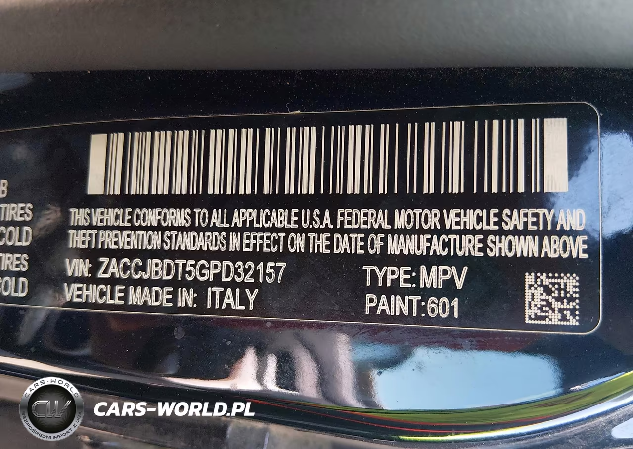 2016 Jeep Renegade Limited VIN:ZACCJBDT5GPD32157 - 9