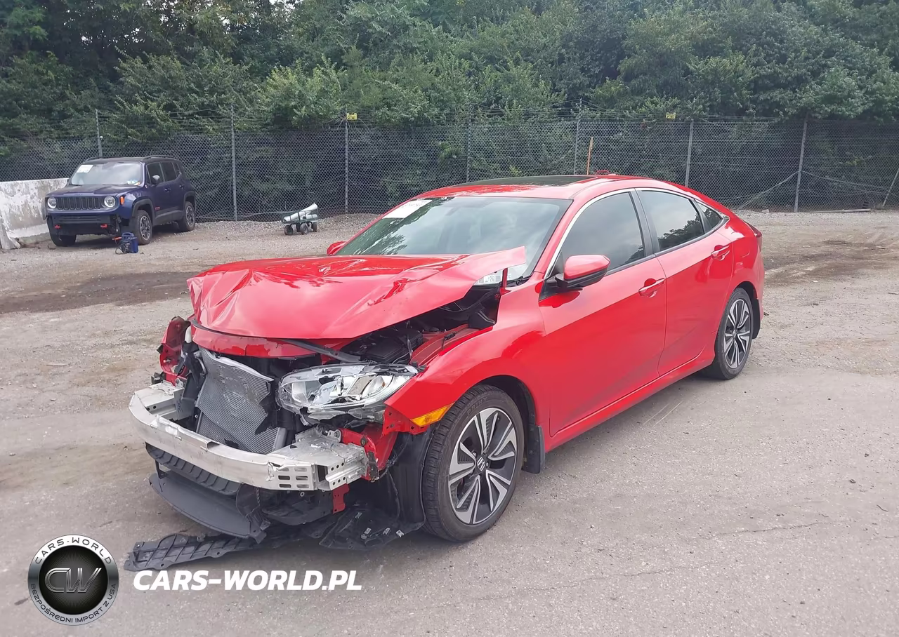 2017 Honda Civic Ex-T VIN:2HGFC1E38HH633302 - 2