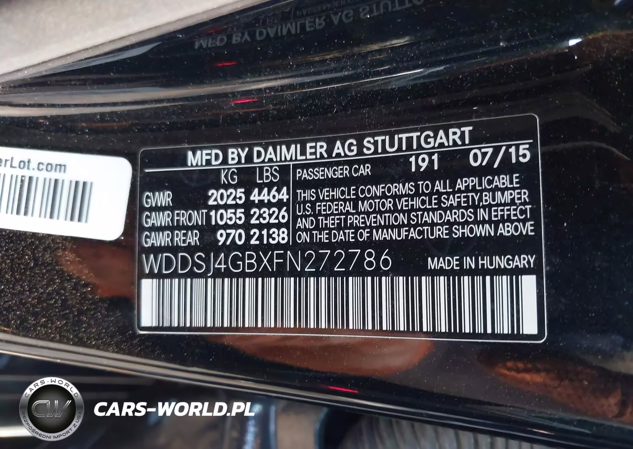 2015 Mercedes-Benz Cla 250 4Matic VIN:WDDSJ4GBXFN272786 - 9
