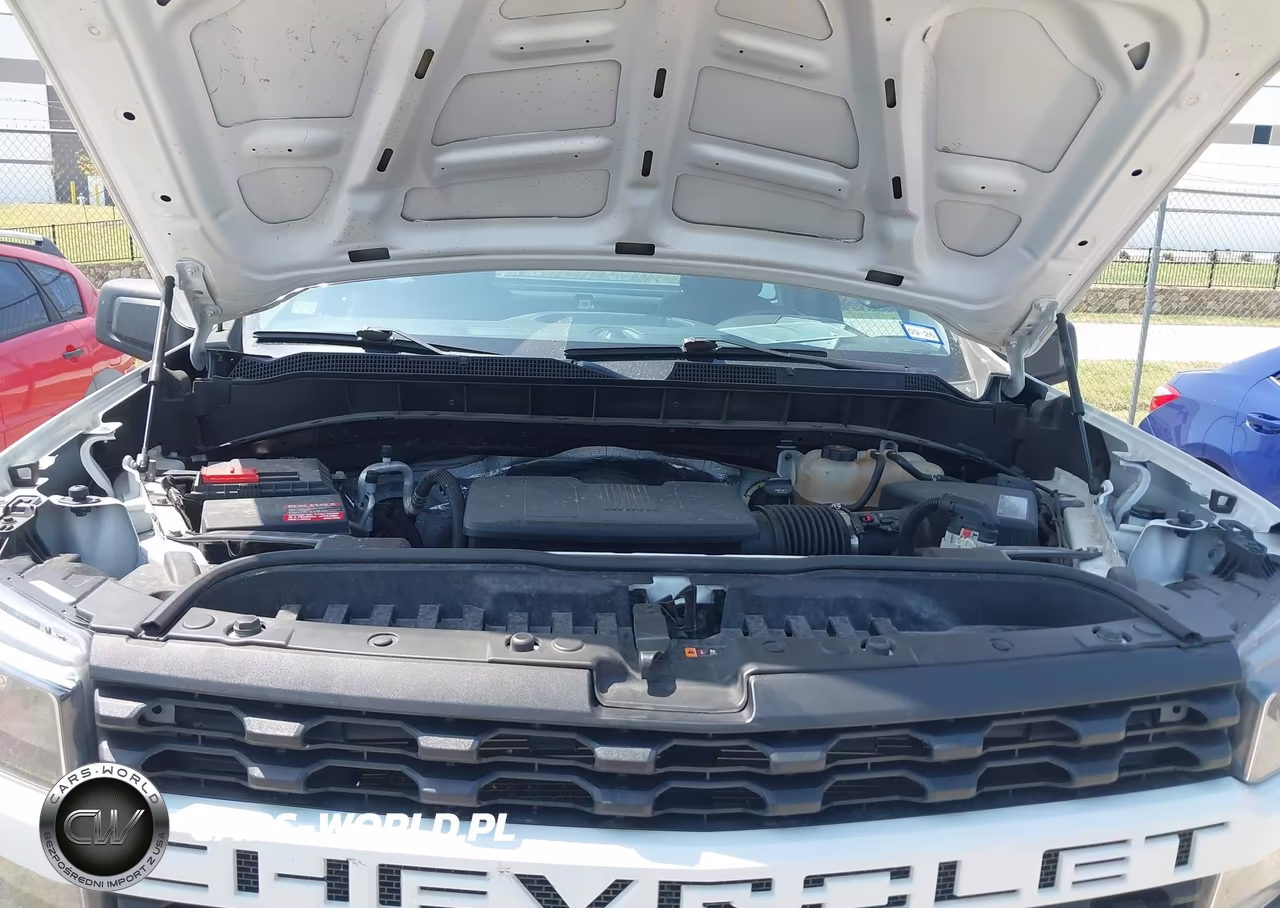 2021 Chevrolet Silverado 1500 2Wd Long Bed Wt VIN:3GCNWAEF3MG313990 - 10
