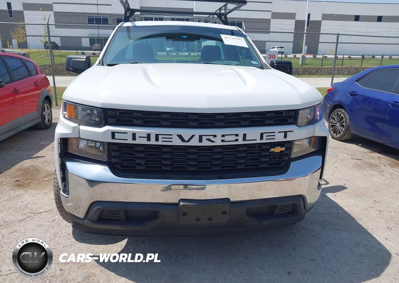 2021 Chevrolet Silverado 1500 2Wd Long Bed Wt VIN:3GCNWAEF3MG313990 - 12