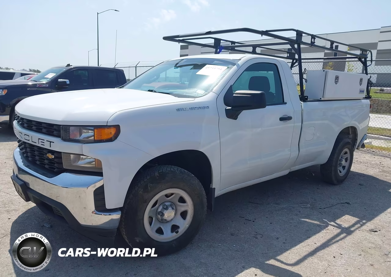 2021 Chevrolet Silverado 1500 2Wd Long Bed Wt VIN:3GCNWAEF3MG313990 - 2