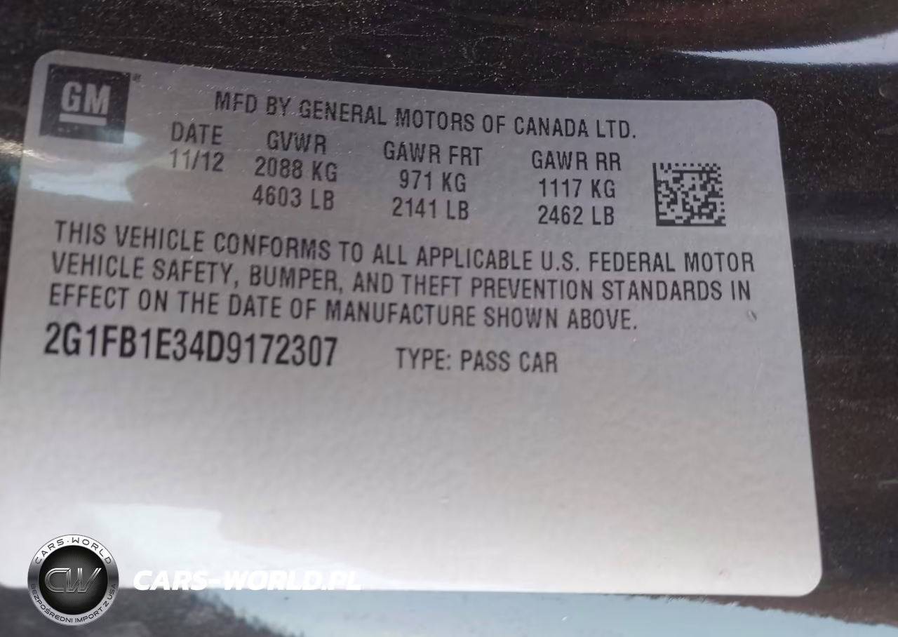 2013 Chevrolet Camaro 1Lt VIN:2G1FB1E34D9172307 - 9