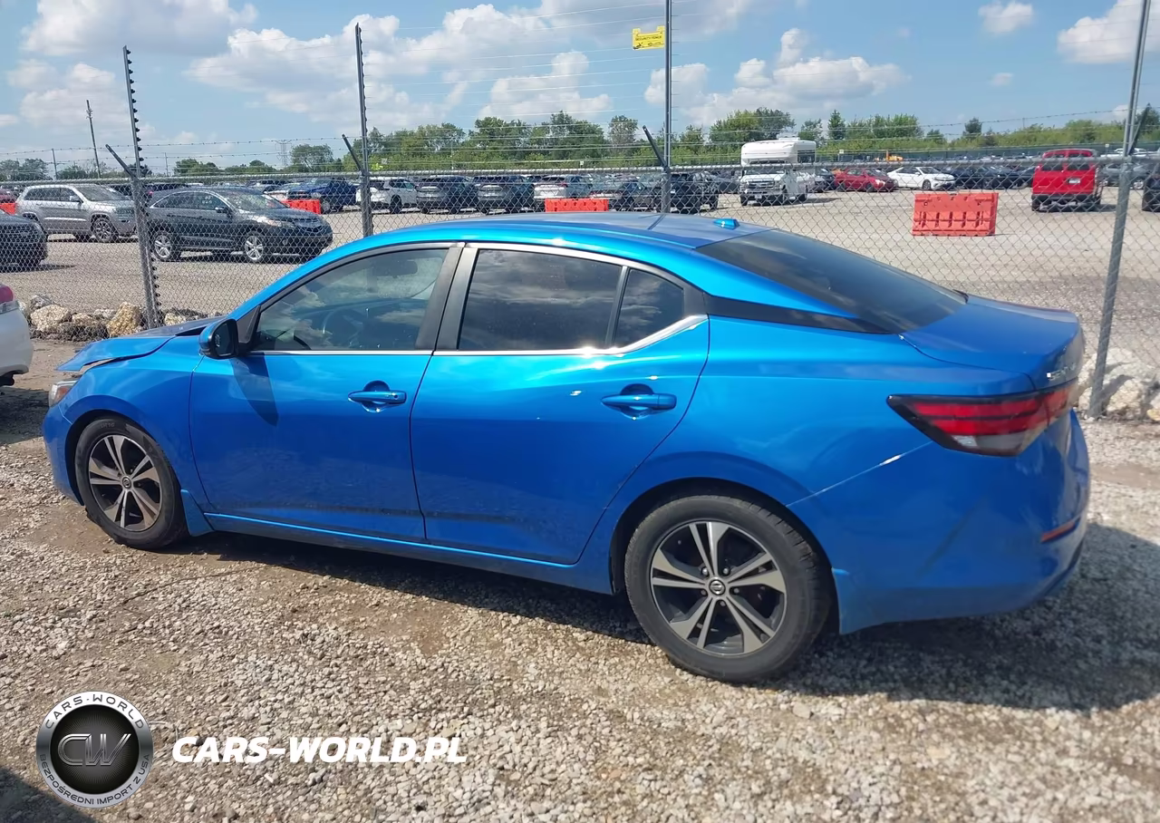 2020 Nissan Sentra Sv Xtronic Cvt VIN:3N1AB8CV1LY232348 - 14
