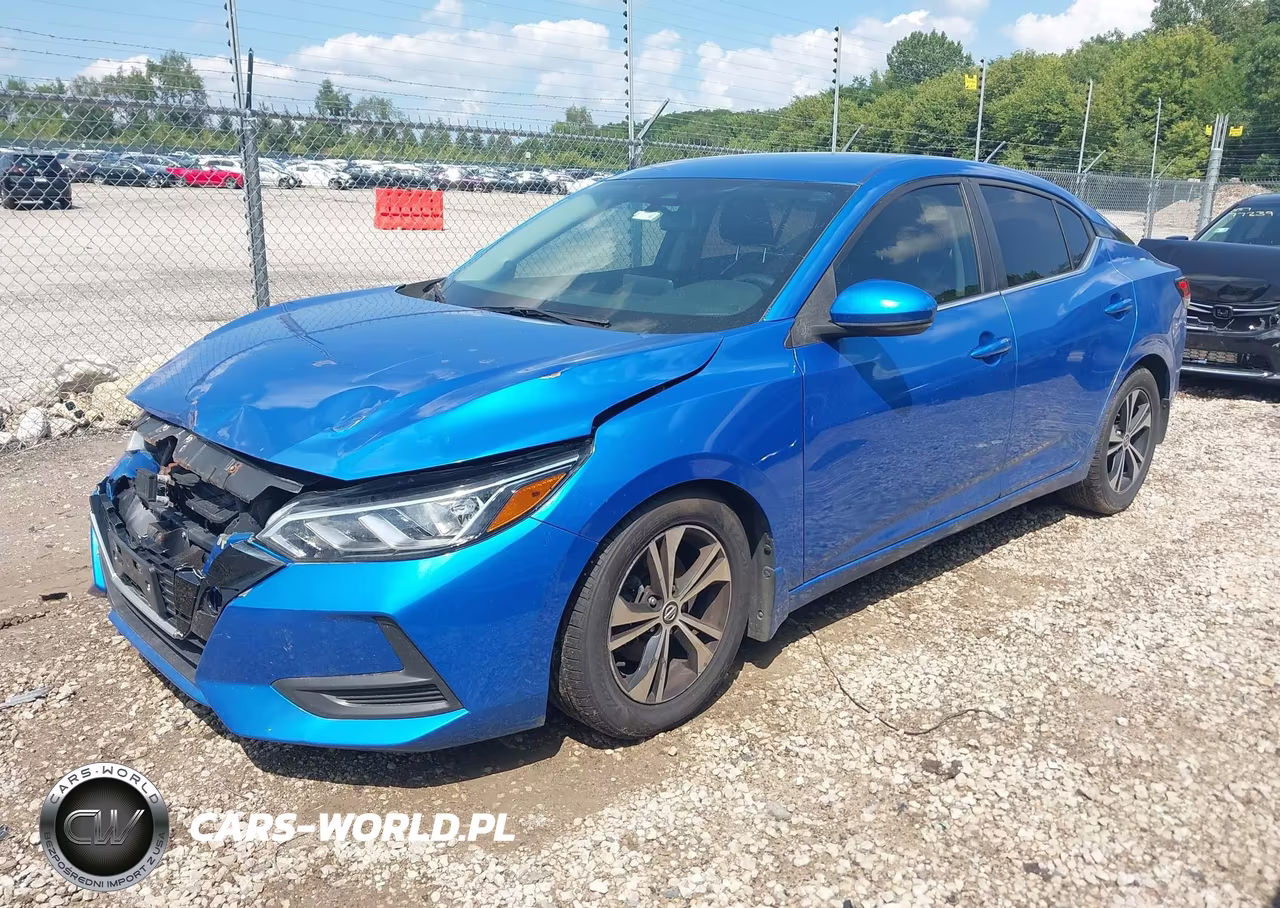 2020 Nissan Sentra Sv Xtronic Cvt VIN:3N1AB8CV1LY232348 - 2