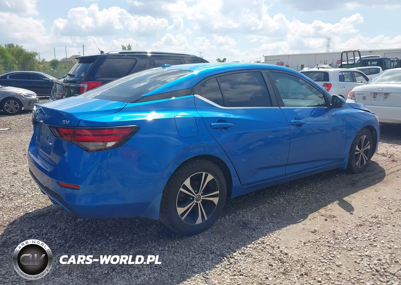 2020 Nissan Sentra Sv Xtronic Cvt VIN:3N1AB8CV1LY232348 - 4