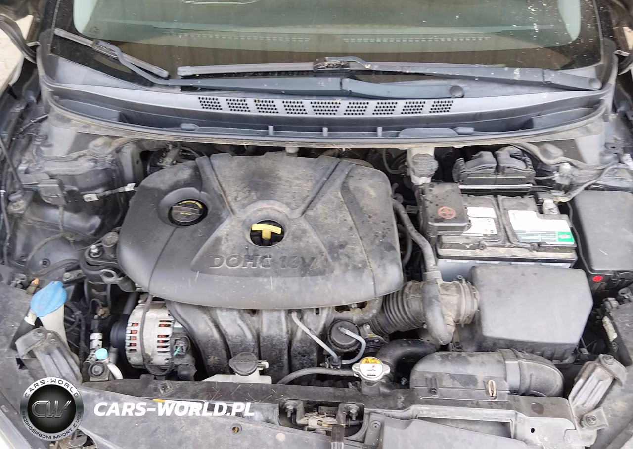 2014 Hyundai Elantra Se VIN:5NPDH4AE2EH505575 - 10