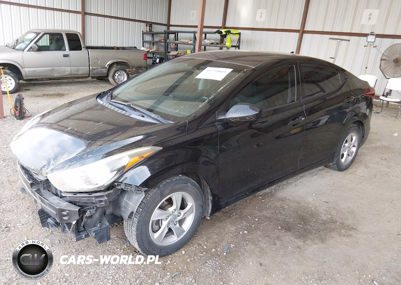 2014 Hyundai Elantra Se VIN:5NPDH4AE2EH505575 - 2