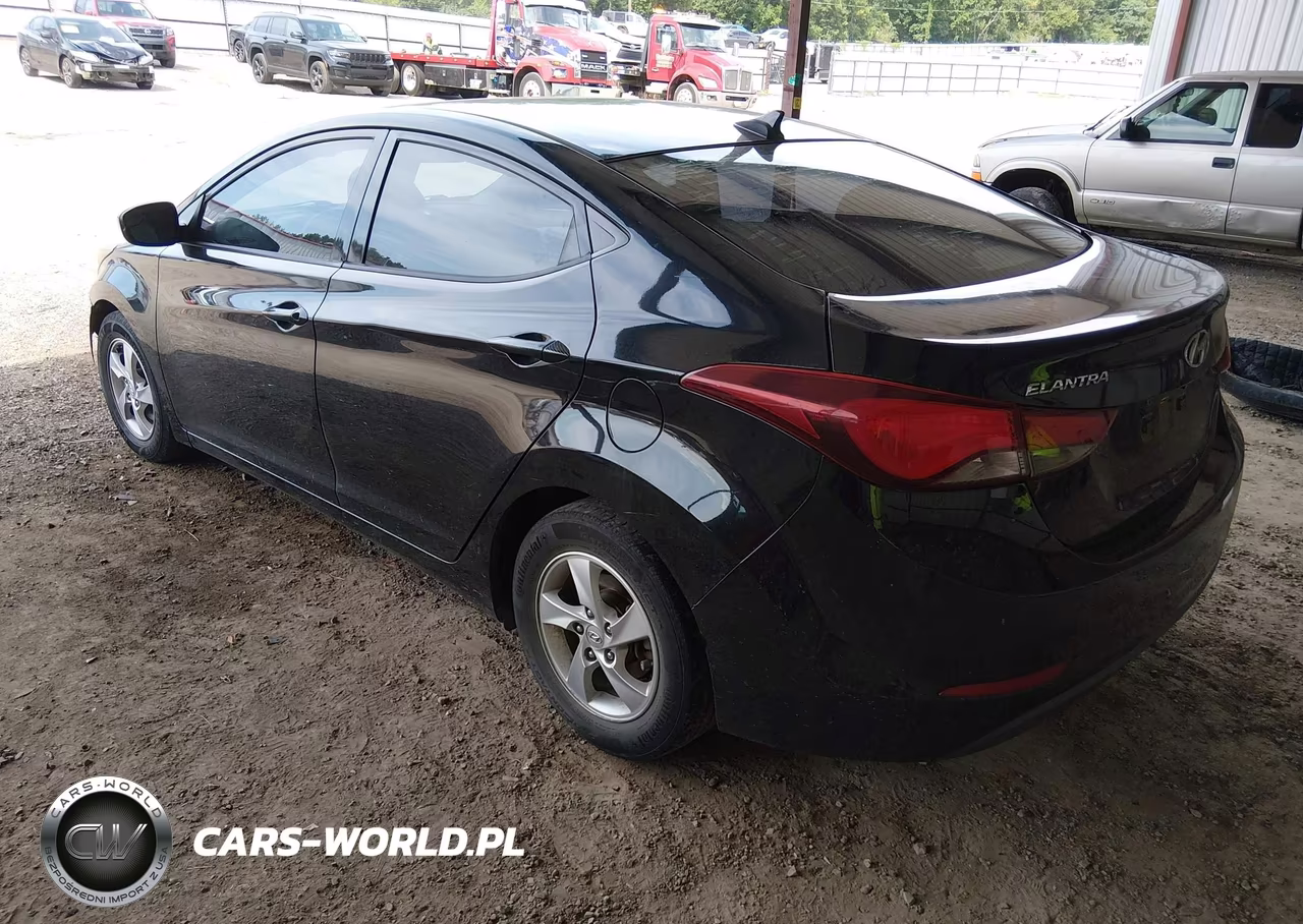 2014 Hyundai Elantra Se VIN:5NPDH4AE2EH505575 - 3