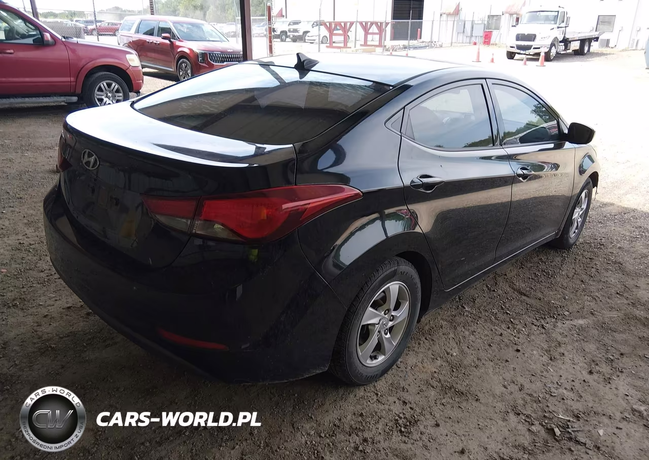 2014 Hyundai Elantra Se VIN:5NPDH4AE2EH505575 - 4