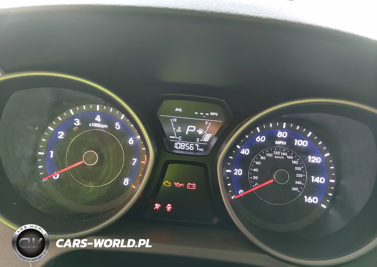 2014 Hyundai Elantra Se VIN:5NPDH4AE2EH505575 - 7