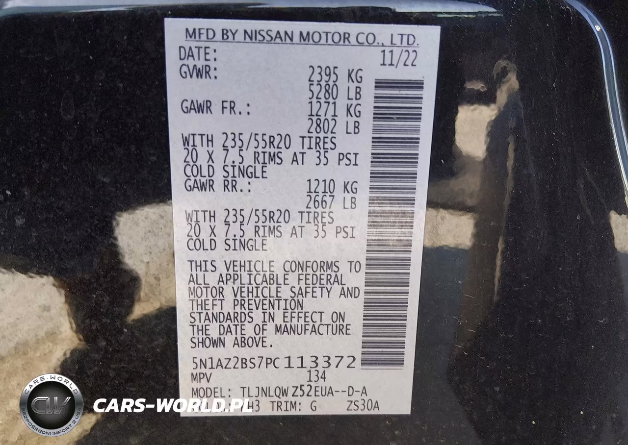2023 Nissan Murano Sv Intelligent Awd VIN:5N1AZ2BS7PC113372 - 9