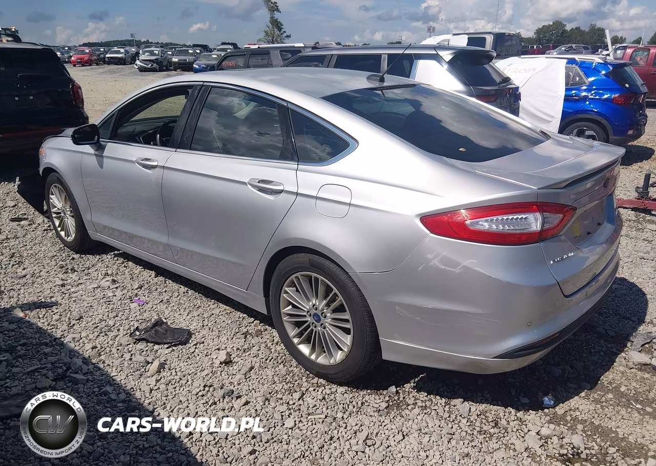 2014 Ford Fusion Se VIN:3FA6P0HD4ER313689 - 3