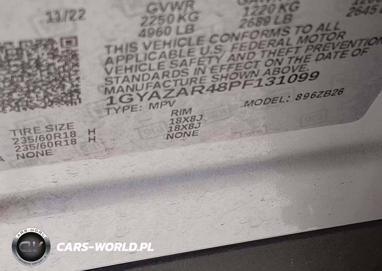 2023 Cadillac Xt4 Fwd Luxury VIN:1GYAZAR48PF131099 - 9