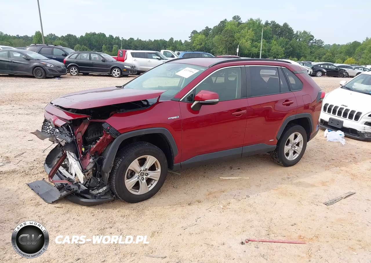 2019 Toyota Rav4 Hybrid Le VIN:JTMMWRFV8KD034920 - 2