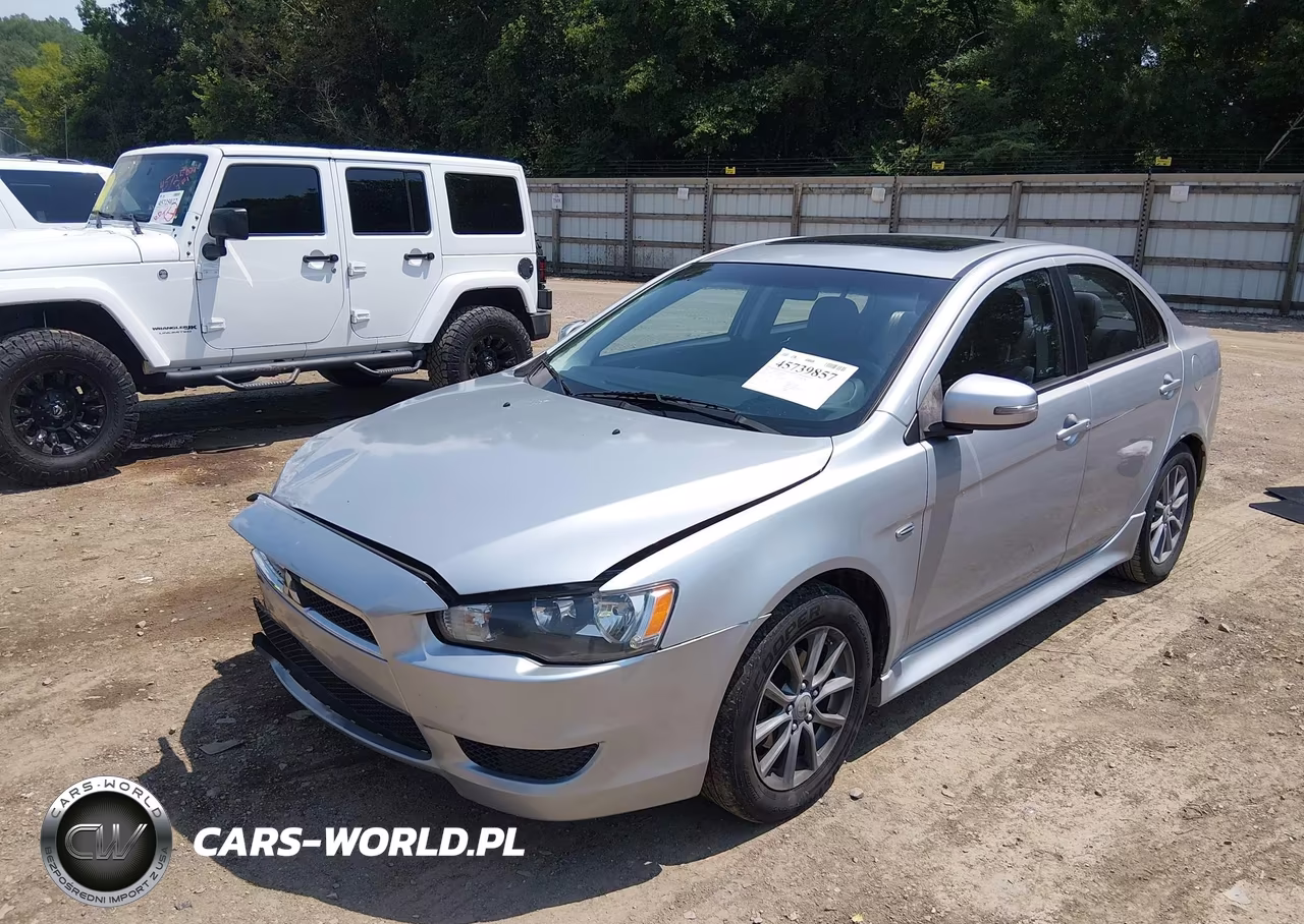 2015 Mitsubishi Lancer Es VIN:JA32U2FU2FU000326 - 2