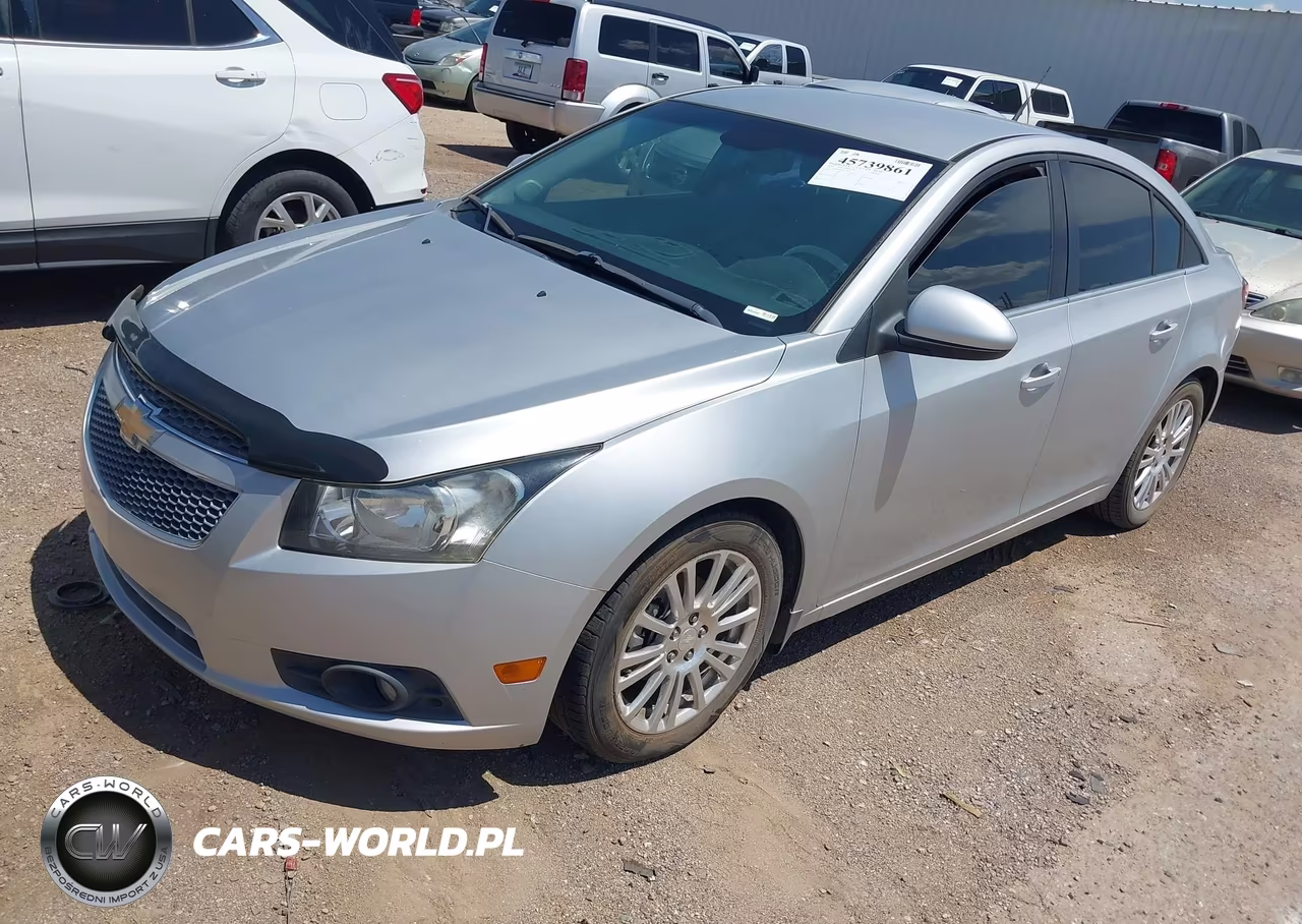 2013 Chevrolet Cruze Eco Auto VIN:1G1PH5SB0D7212678 - 2