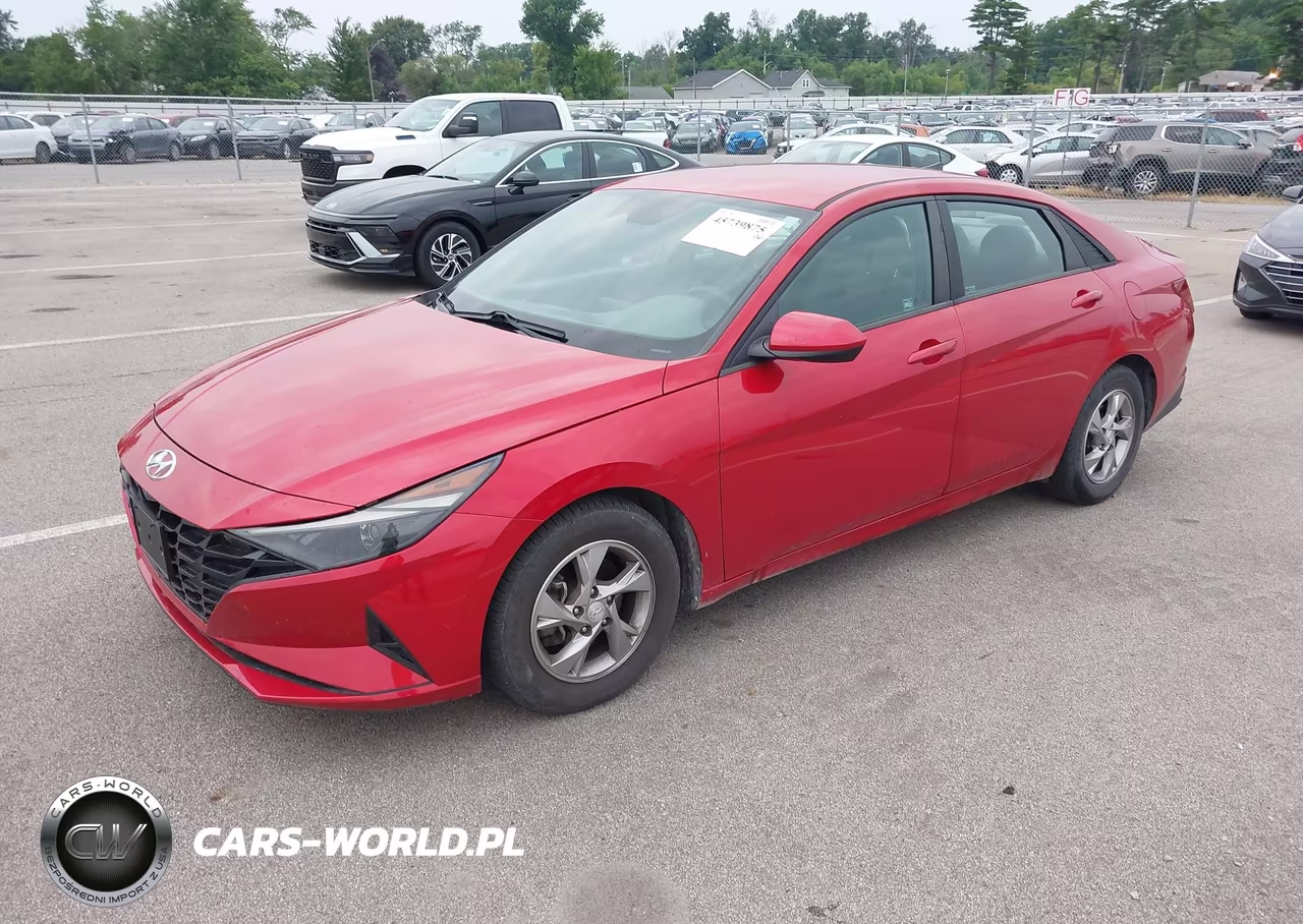 2021 Hyundai Elantra Se VIN:5NPLL4AGXMH049190 - 2