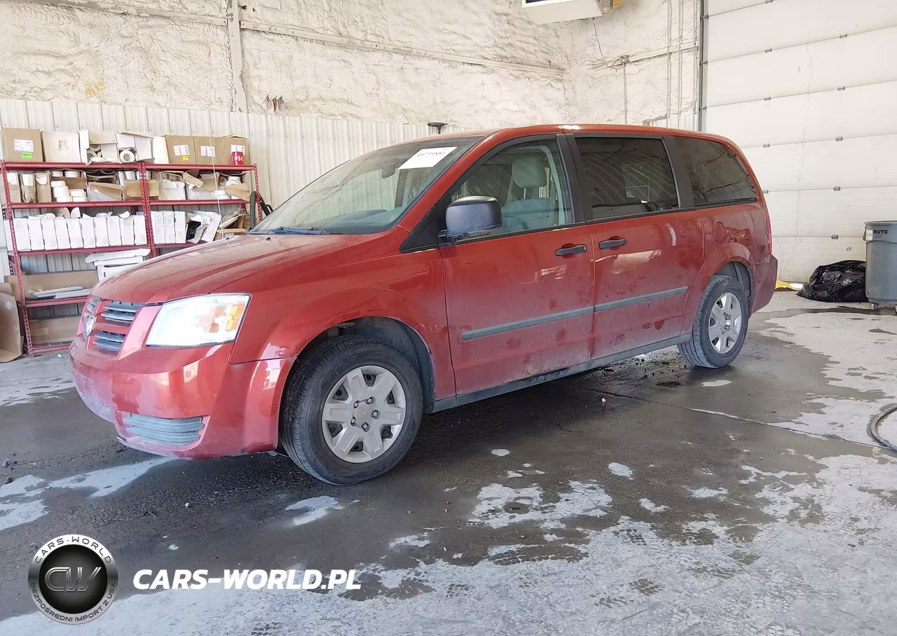 2008 Dodge Grand Caravan Se VIN:2D8HN44H48R722893 - 2
