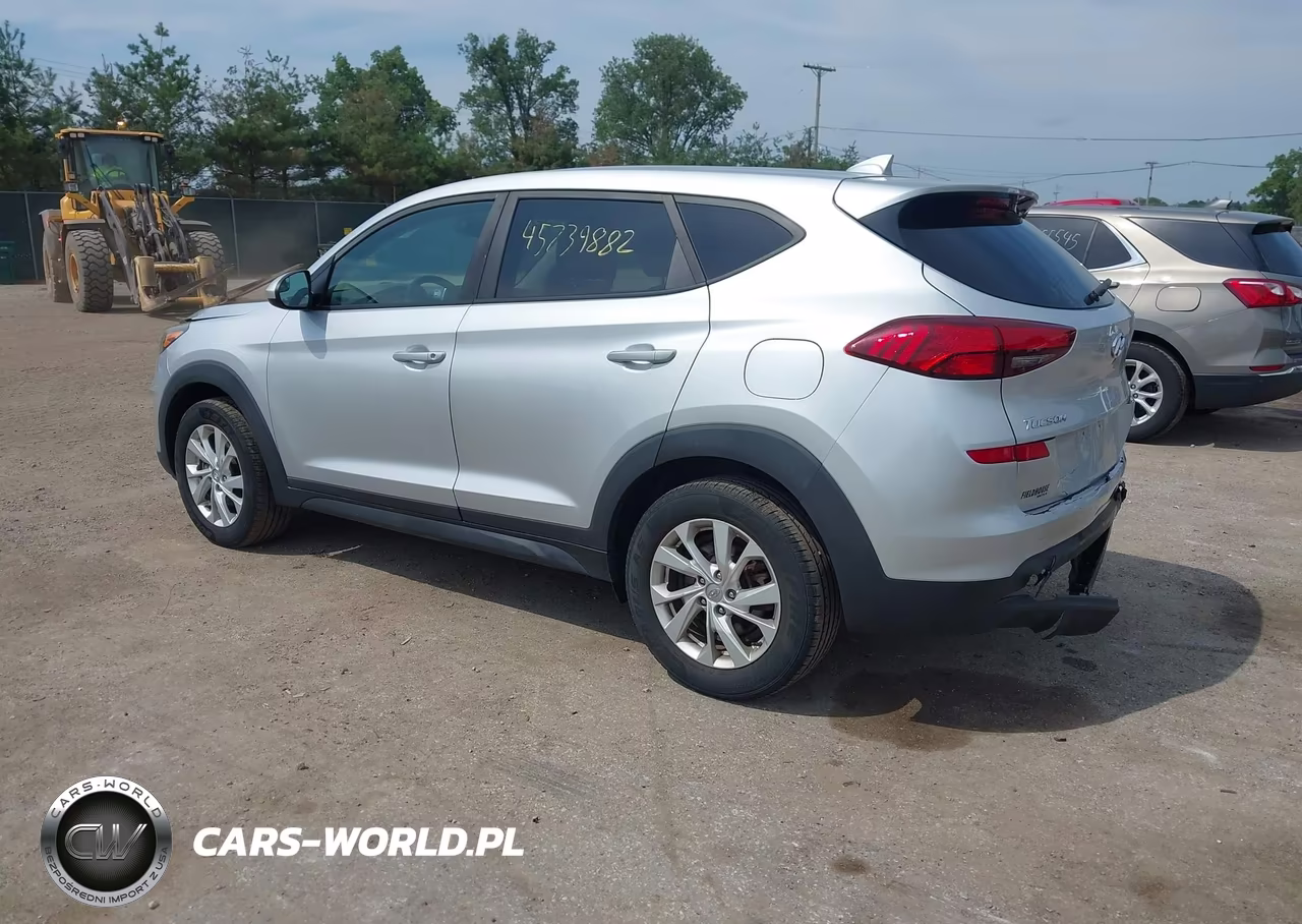 2019 Hyundai Tucson Se VIN:KM8J23A47KU845162 - 3