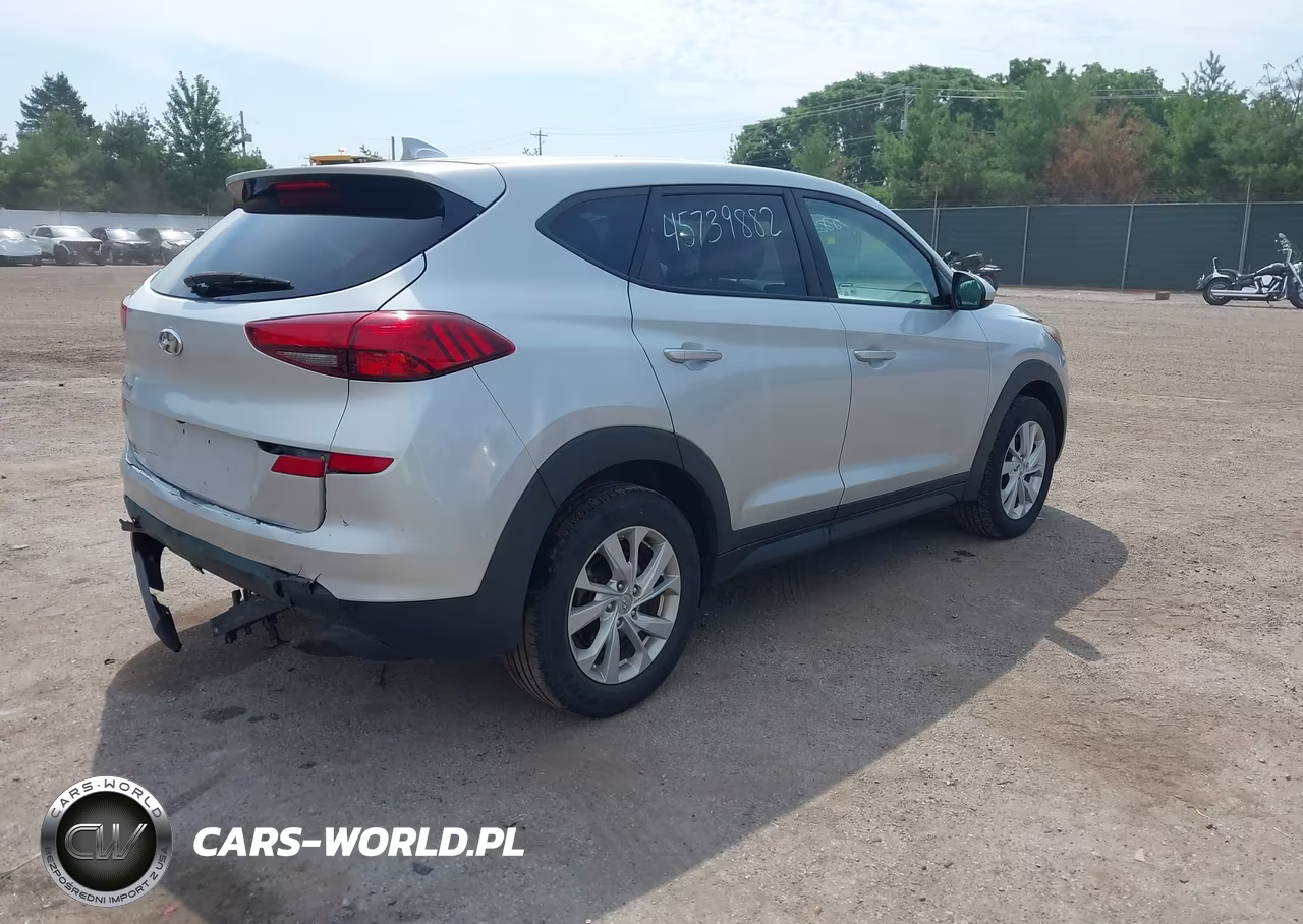 2019 Hyundai Tucson Se VIN:KM8J23A47KU845162 - 4