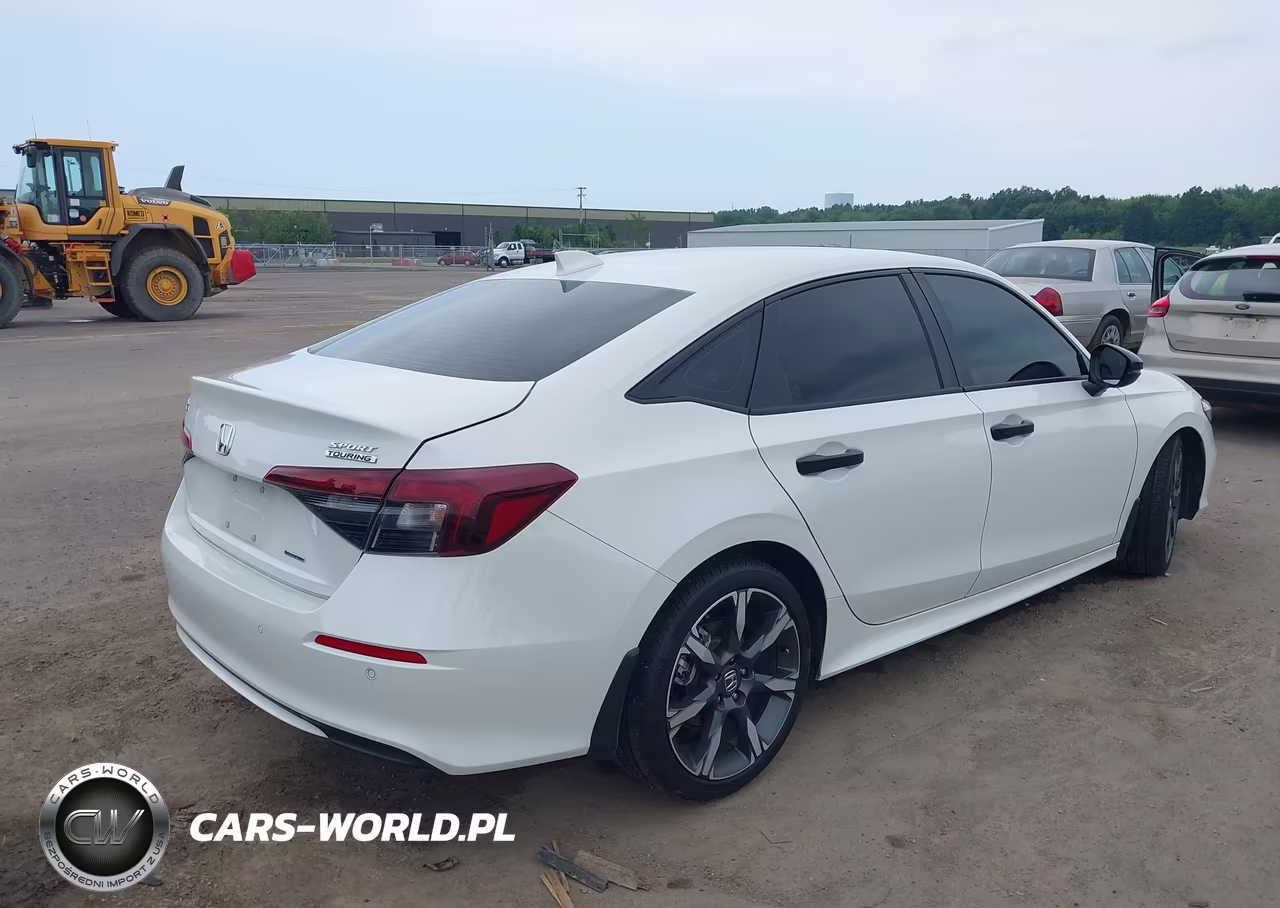 2025 Honda Civic Hybrid Sport-Sport Touring VIN:2HGFE4F87SH344375 - 4