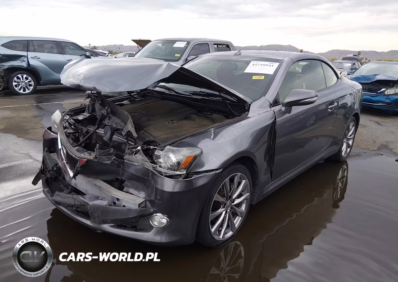 2013 Lexus Is 250C VIN:JTHFF2C29D2527559 - 2