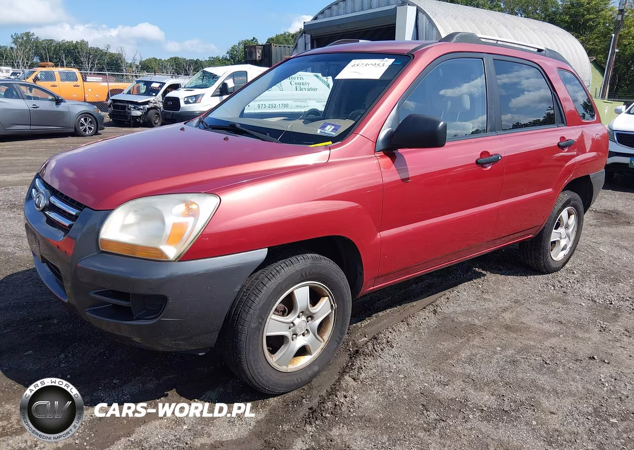 2007 Kia Sportage Lx VIN:KNDJF724277429914 - 2