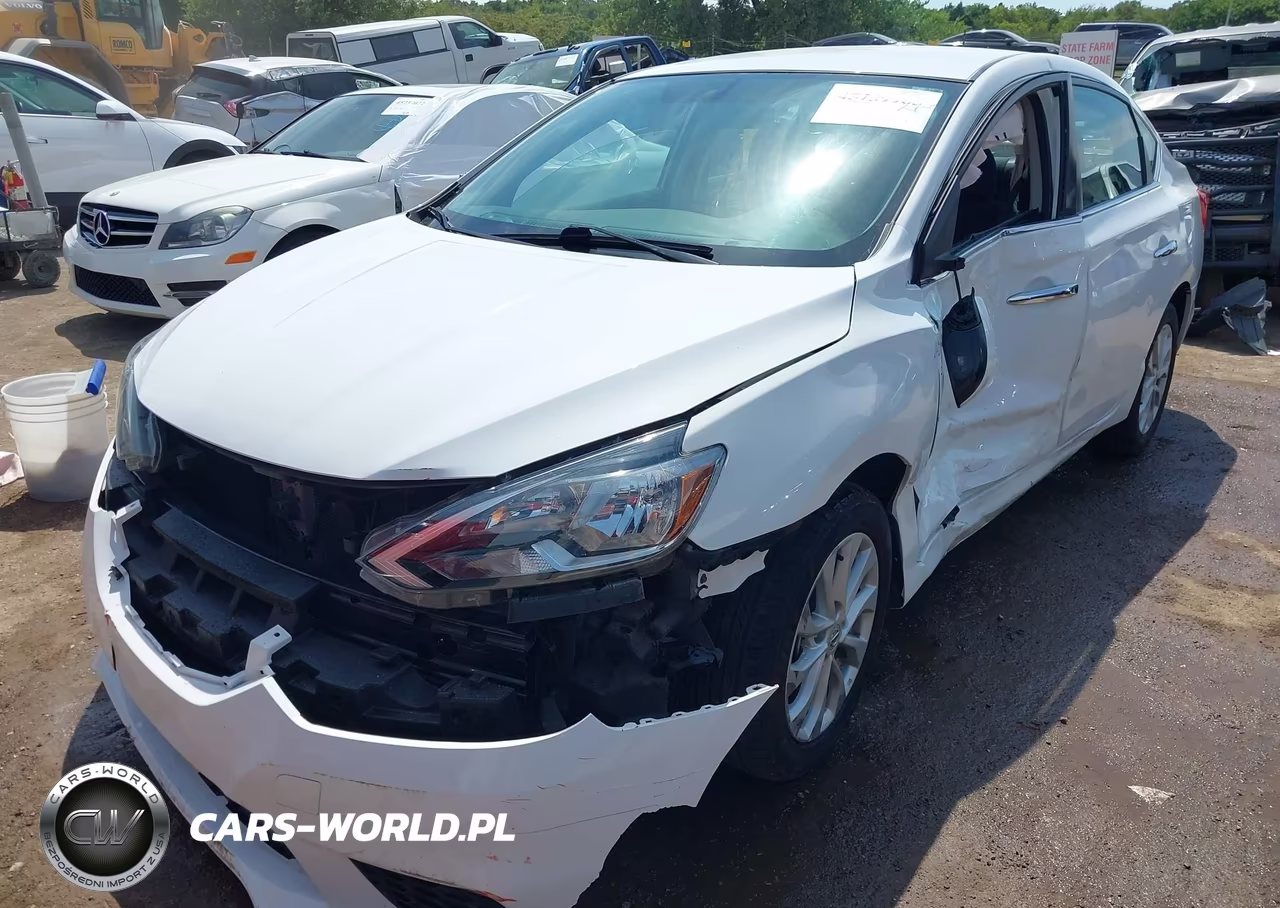 2019 Nissan Sentra Sv VIN:3N1AB7AP7KY450193 - 2