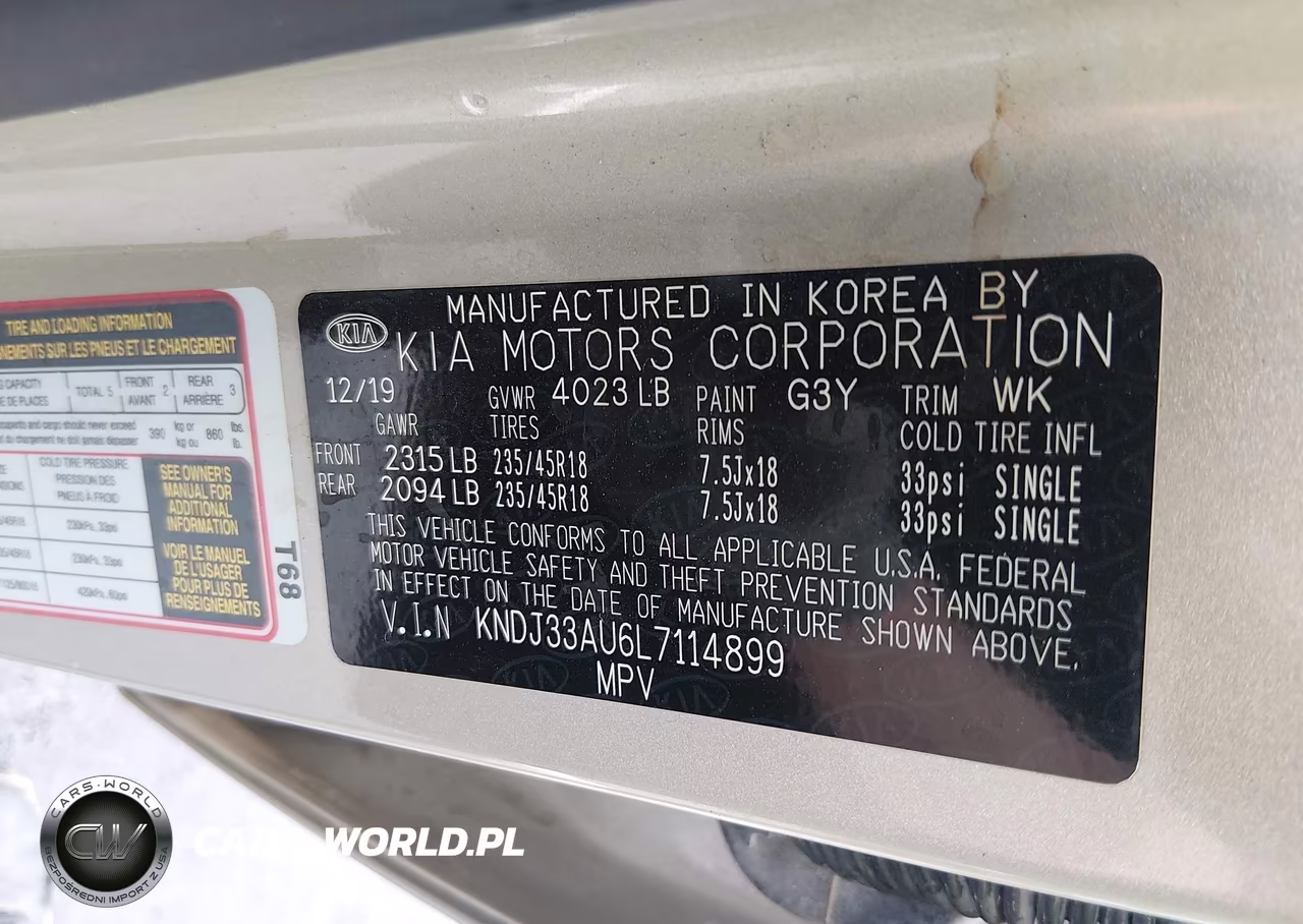 2020 Kia Soul Ex VIN:KNDJ33AU6L7114899 - 9