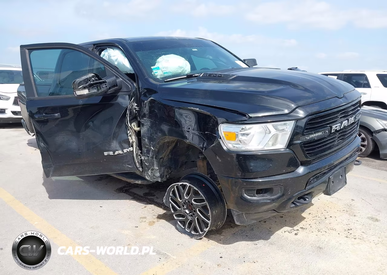 2019 Ram 1500 Big Horn-Lone Star 4X4 5'7 Box VIN:1C6SRFFT3KN654667 - 1
