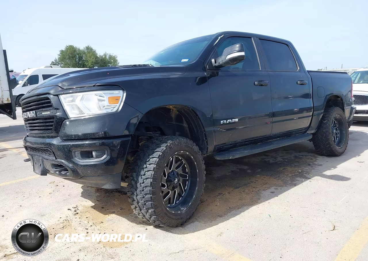 2019 Ram 1500 Big Horn-Lone Star 4X4 5'7 Box VIN:1C6SRFFT3KN654667 - 2