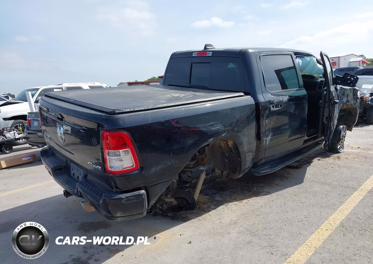 2019 Ram 1500 Big Horn-Lone Star 4X4 5'7 Box VIN:1C6SRFFT3KN654667 - 4