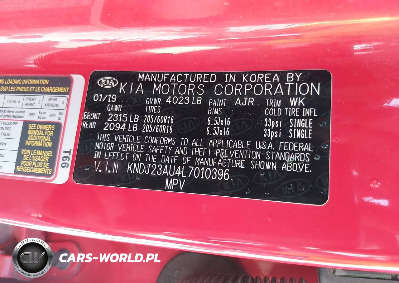 2020 Kia Soul Lx VIN:KNDJ23AU4L7010396 - 9